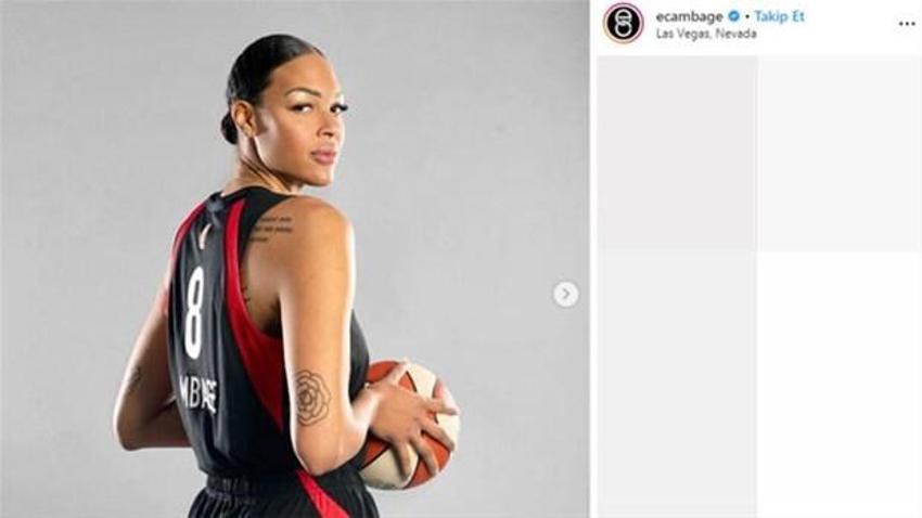 WNBA'nın yıldızı Liz Cambage'den cesur pozlar
