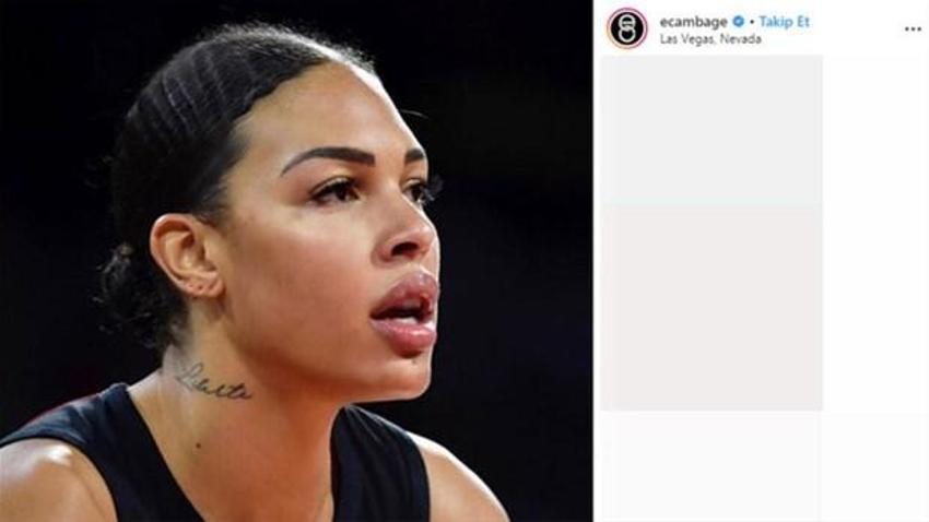 WNBA'nın yıldızı Liz Cambage'den cesur pozlar