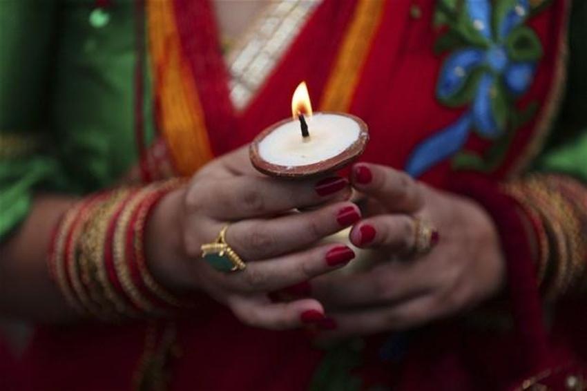 Katmandu'da renkli görüntüler