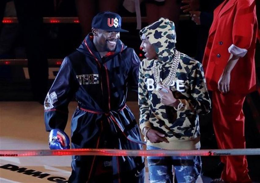 Mayweather'ın kalbini çaldı