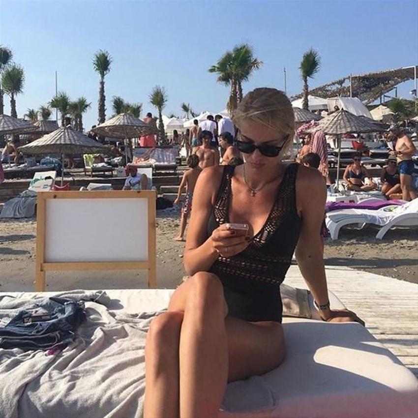 Galatasaray'ın güzel voleybolcusu Sinem Yıldız