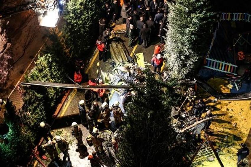 İstanbul Çekmeköy'de askeri helikopter düştü! 4 askerimiz şehit oldu