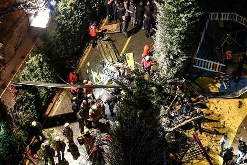 İstanbul Çekmeköy'de askeri helikopter düştü! 4 askerimiz şehit oldu