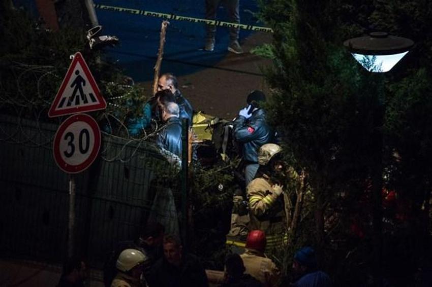 İstanbul Çekmeköy'de askeri helikopter düştü! 4 askerimiz şehit oldu