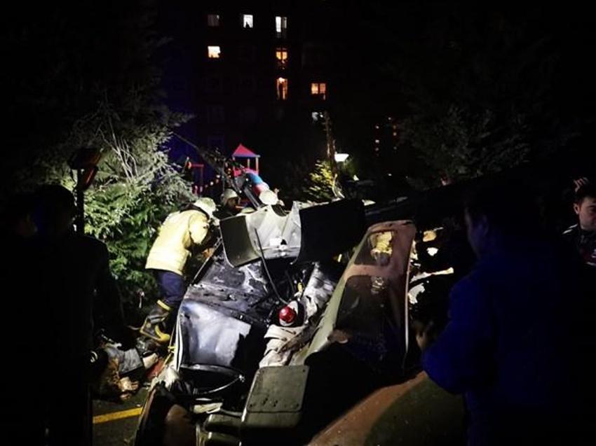 İstanbul Çekmeköy'de askeri helikopter düştü! 4 askerimiz şehit oldu