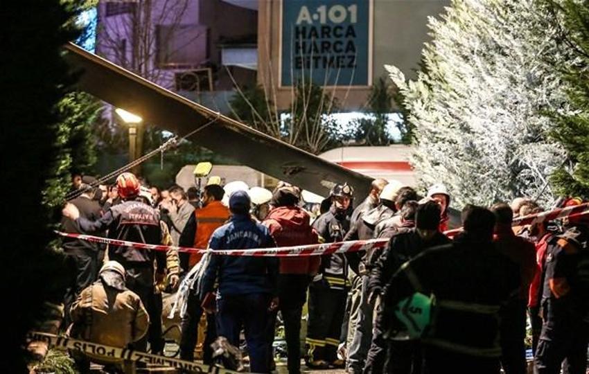 İstanbul Çekmeköy'de askeri helikopter düştü! 4 askerimiz şehit oldu