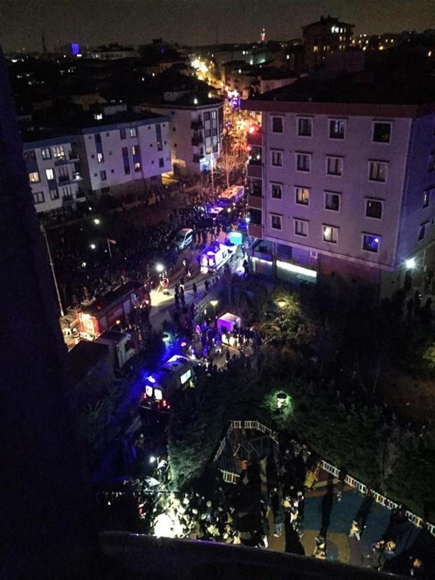 İstanbul Çekmeköy'de askeri helikopter düştü! 4 askerimiz şehit oldu