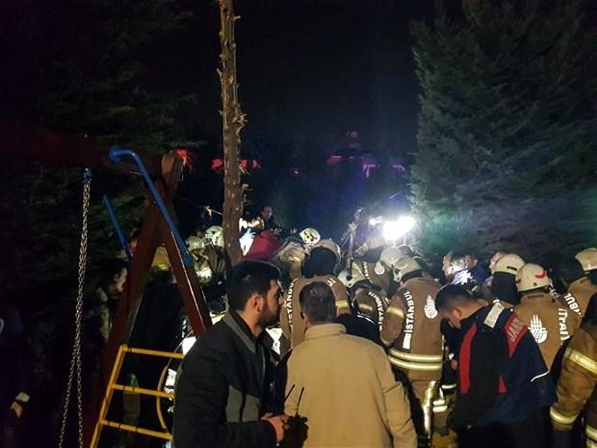 İstanbul Çekmeköy'de askeri helikopter düştü! 4 askerimiz şehit oldu