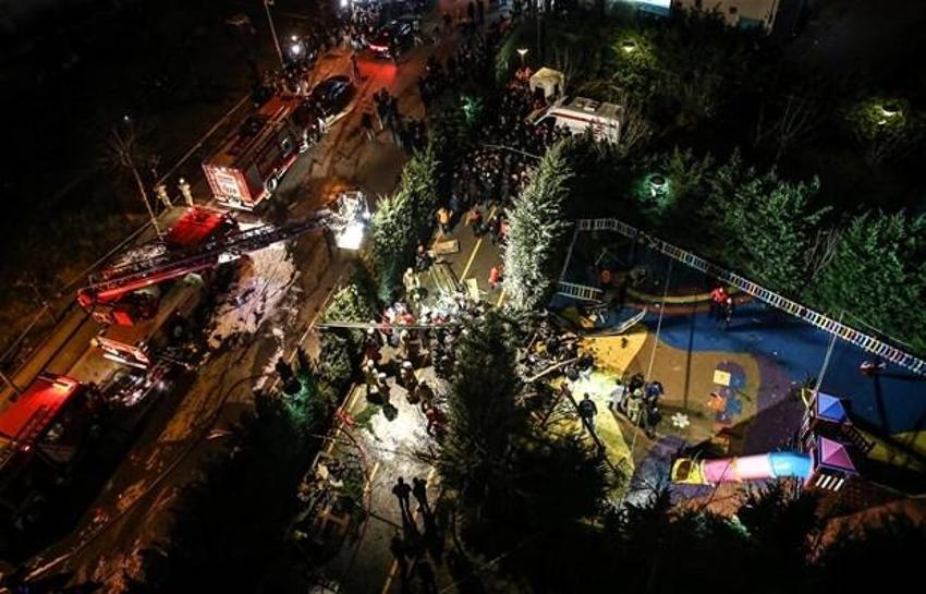 İstanbul Çekmeköy'de askeri helikopter düştü! 4 askerimiz şehit oldu