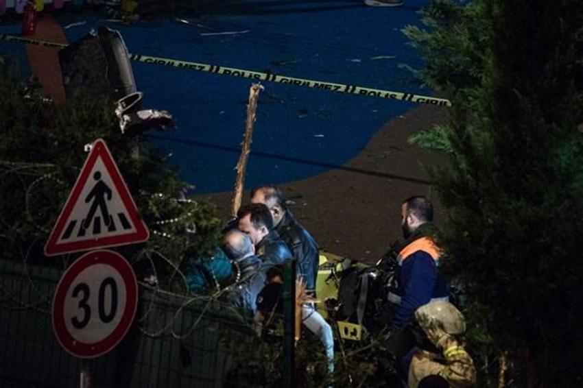 İstanbul Çekmeköy'de askeri helikopter düştü! 4 askerimiz şehit oldu