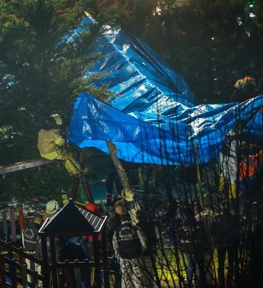 İstanbul Çekmeköy'de askeri helikopter düştü! 4 askerimiz şehit oldu