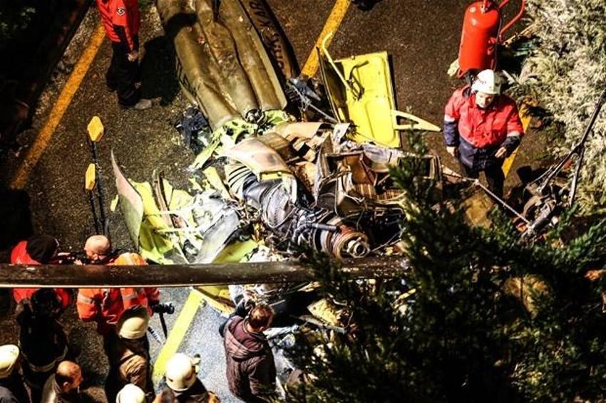 İstanbul Çekmeköy'de askeri helikopter düştü! 4 askerimiz şehit oldu