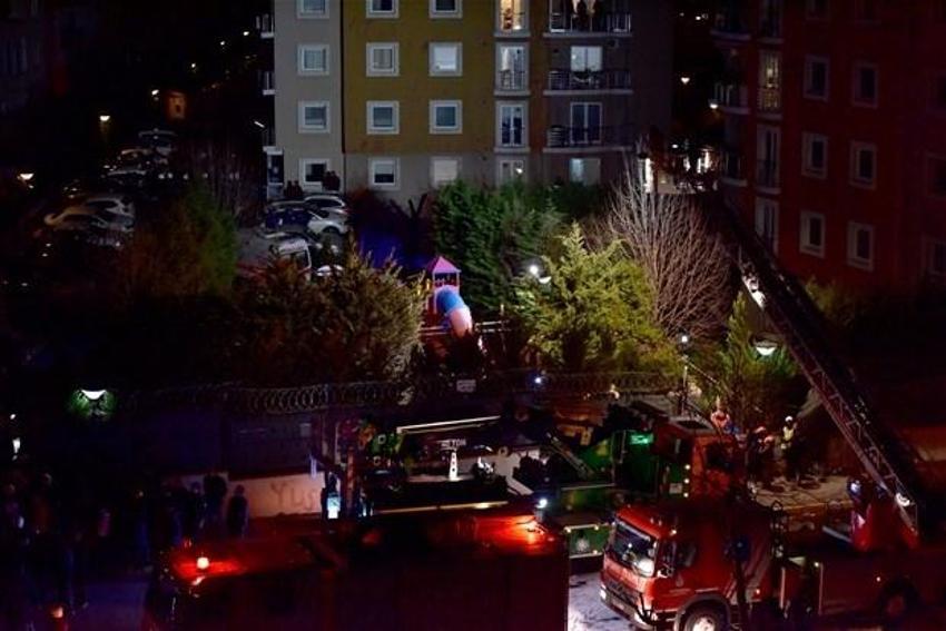 İstanbul Çekmeköy'de askeri helikopter düştü! 4 askerimiz şehit oldu
