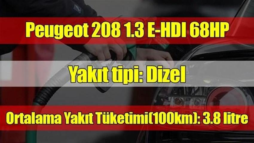 En az yakan otomobiller