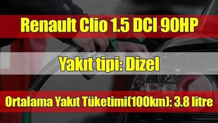 En az yakan otomobiller