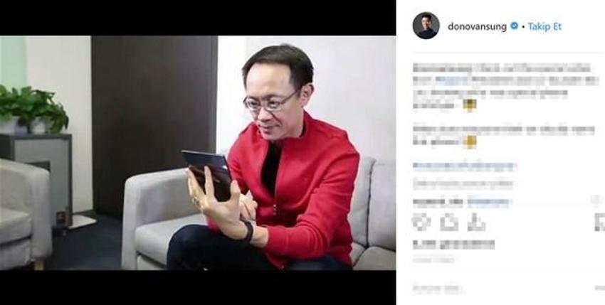 İşte katlanabilir telefon
