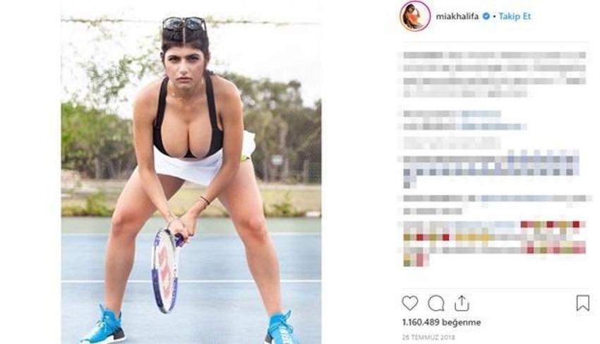 Mia Khalifa'nın formalı paylaşımı olay oldu