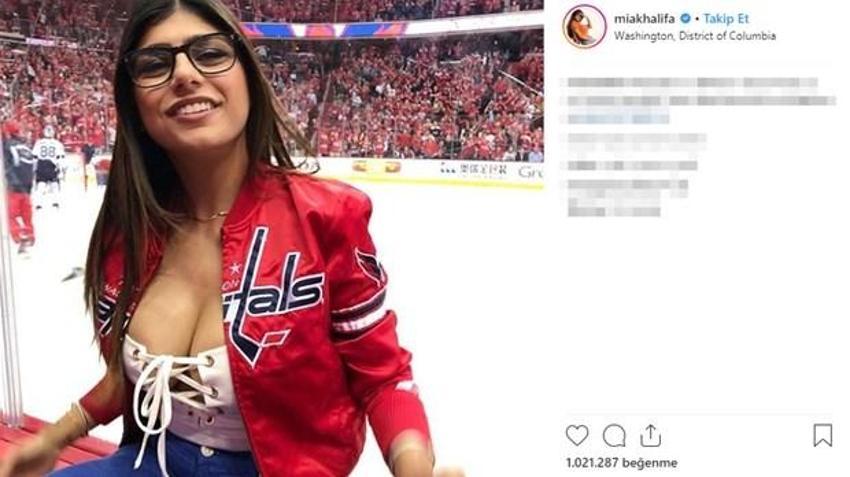 Mia Khalifa'nın formalı paylaşımı olay oldu