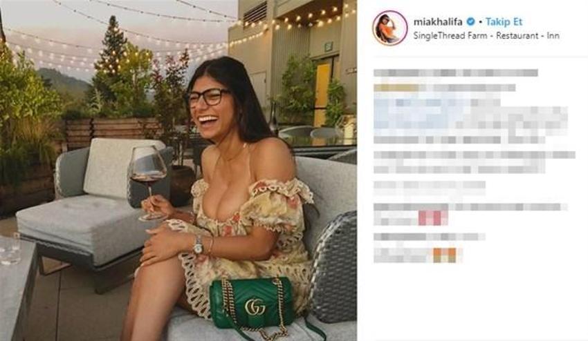 Mia Khalifa'nın formalı paylaşımı olay oldu