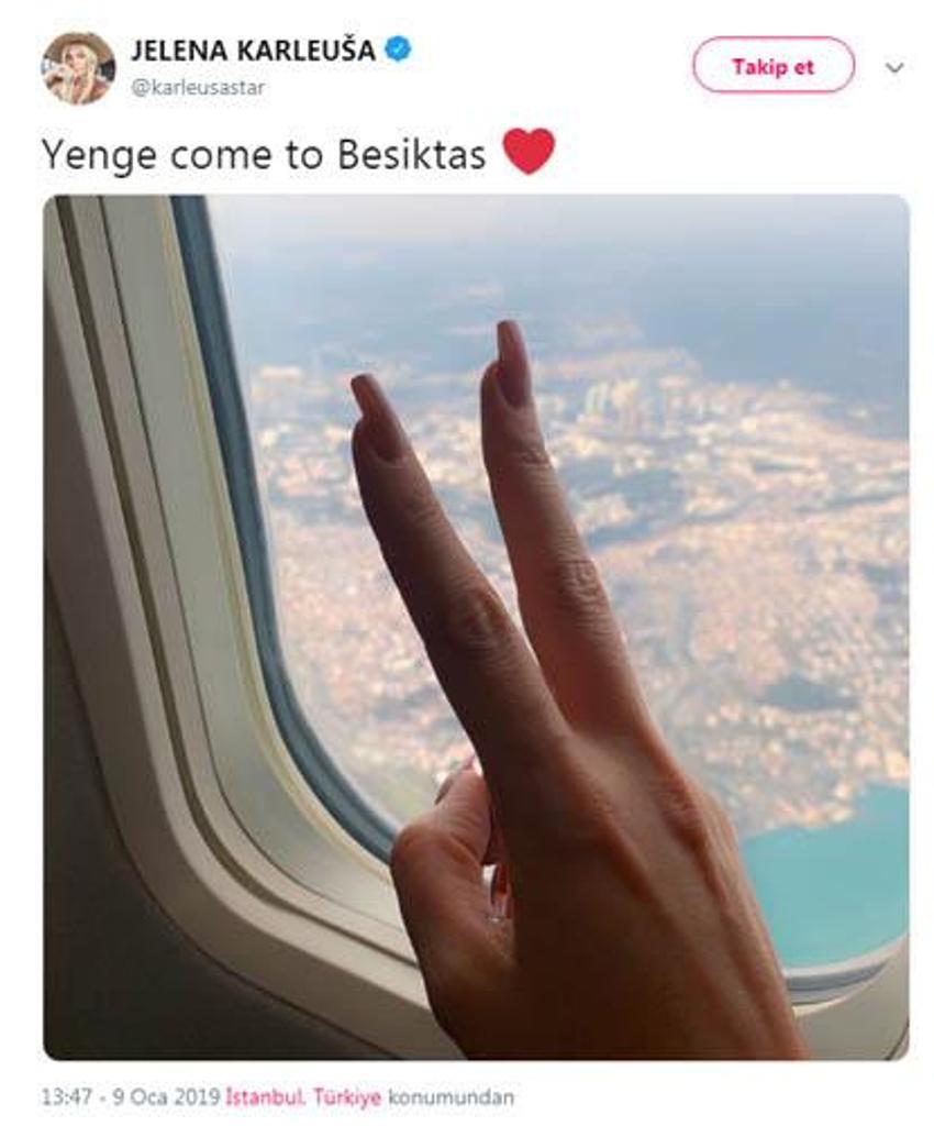 Jelena Karleusa İstanbul'dan paylaştı!