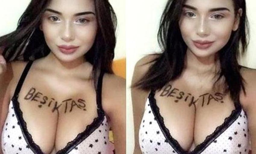 Maç sırasında mesaj! Beni düşün...