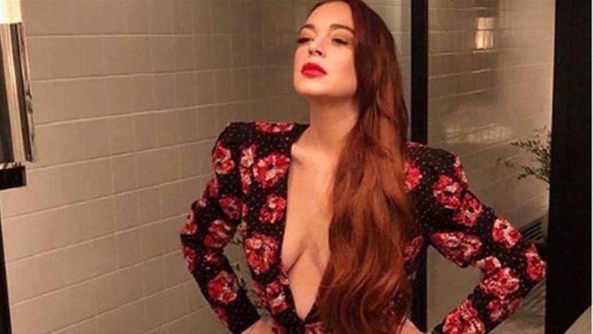 Lindsay Lohan göz kamaştırdı