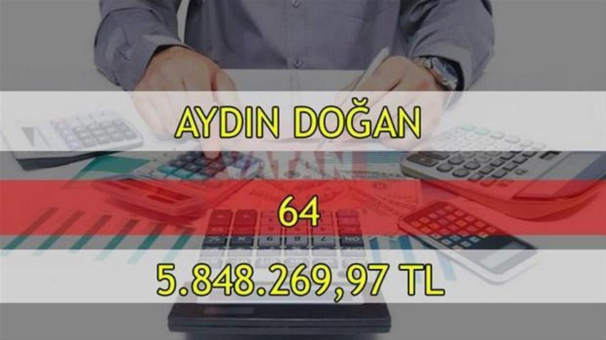 Vergi rekortmentleri açıklandı!
