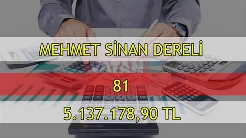 Vergi rekortmentleri açıklandı!