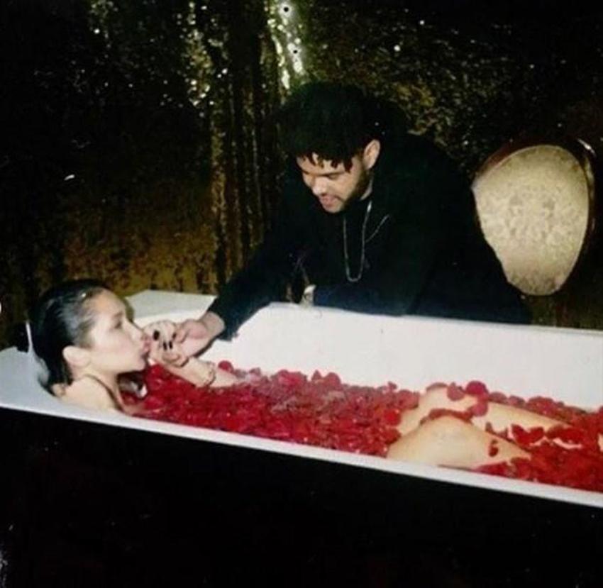 The Weeknd'den Bella Hadid'e doğum günü kutlaması