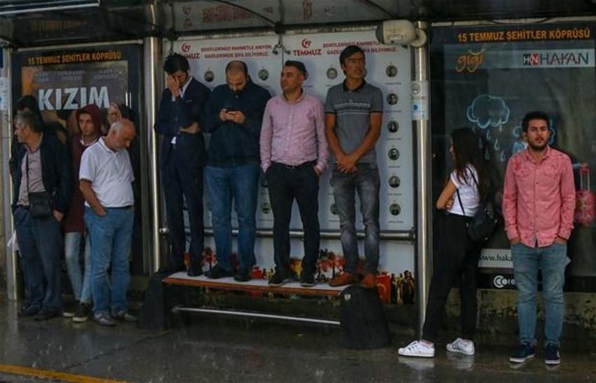 Ve beklenen yağış başladı! İşte ilk kareler...