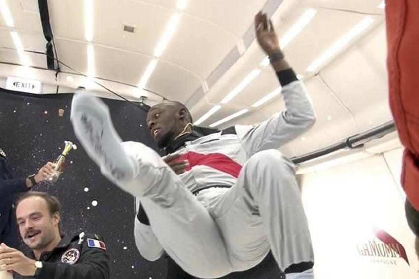 Usain Bolt bunu da yaptı!