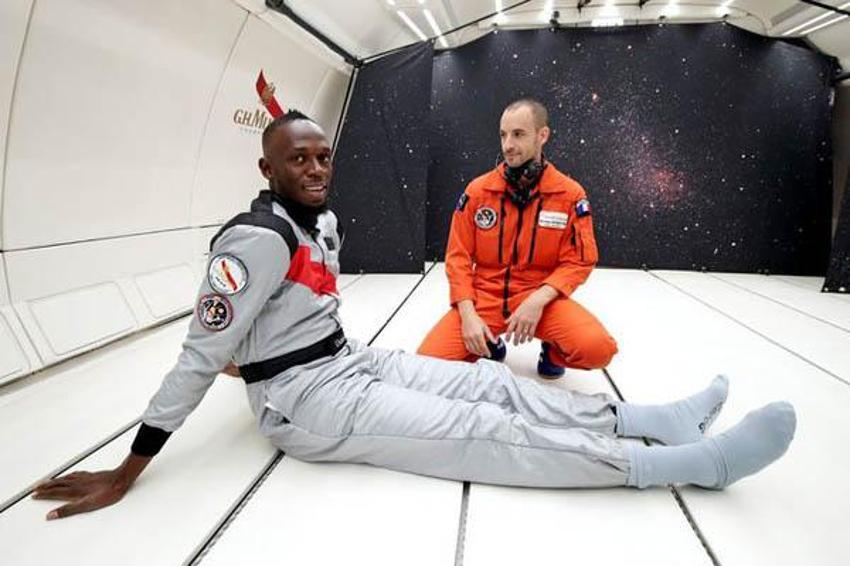 Usain Bolt bunu da yaptı!