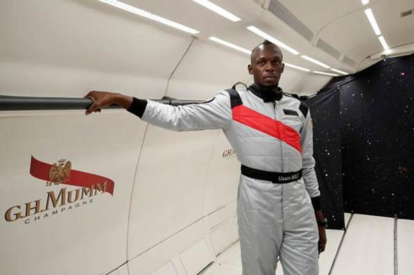 Usain Bolt bunu da yaptı!