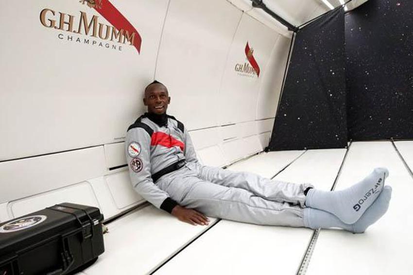 Usain Bolt bunu da yaptı!