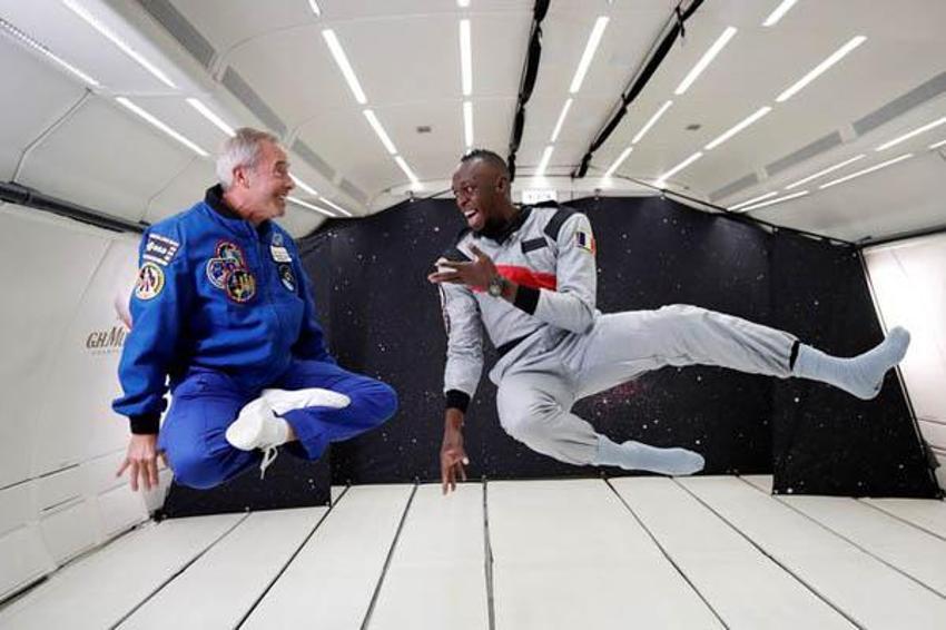 Usain Bolt bunu da yaptı!