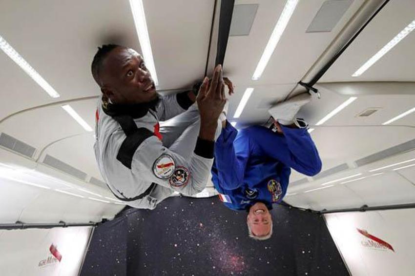 Usain Bolt bunu da yaptı!