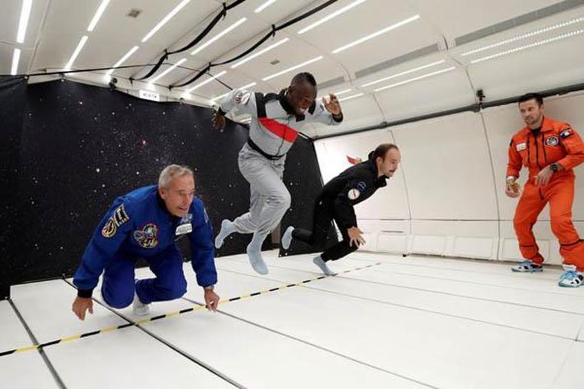 Usain Bolt bunu da yaptı!