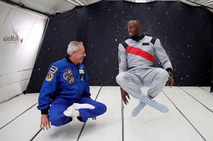 Usain Bolt bunu da yaptı!