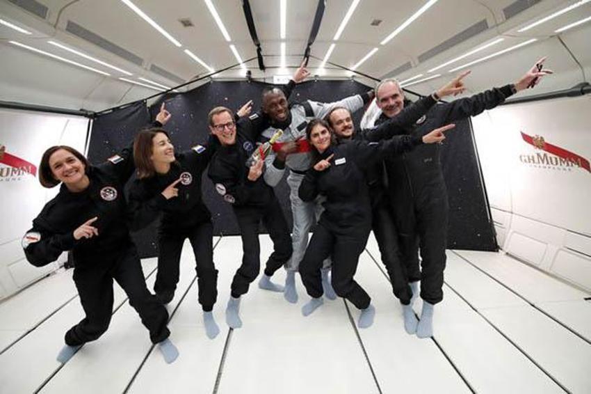 Usain Bolt bunu da yaptı!