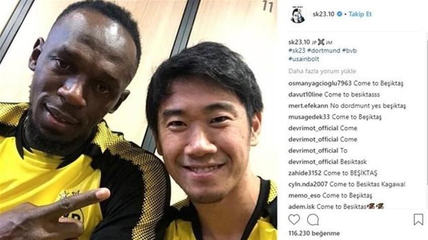 "Come to Beşiktaş" çılgınlığı!