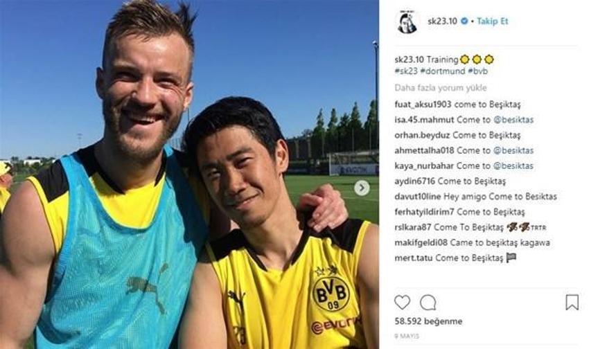 "Come to Beşiktaş" çılgınlığı!