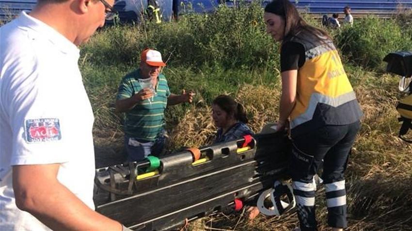 Tekirdağ'da tren faciası!