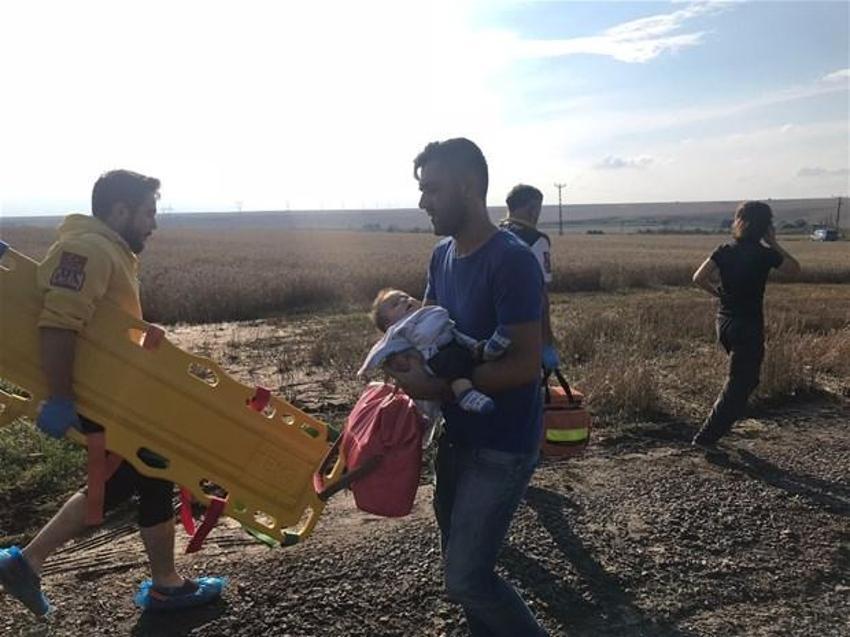 Tekirdağ'da tren faciası!