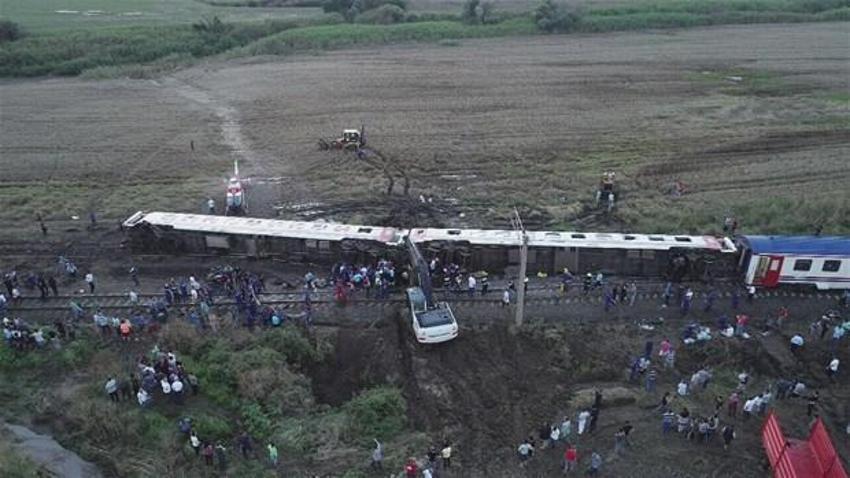 Tekirdağ'da tren faciası!