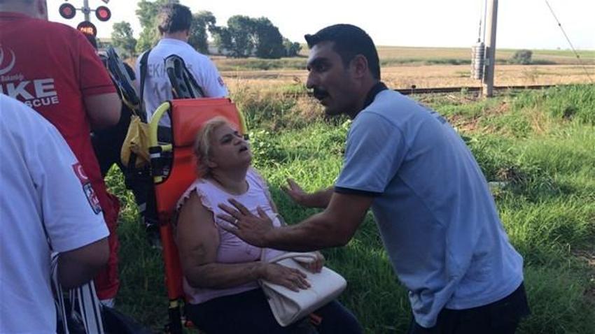 Tekirdağ'da tren faciası!
