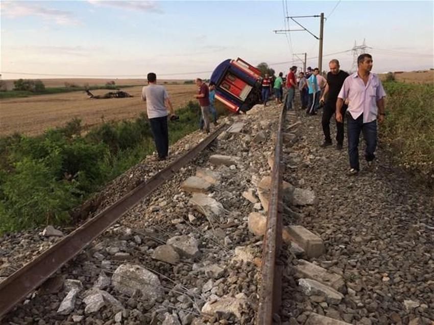 Tekirdağ'da tren faciası!