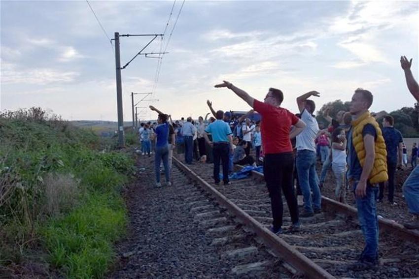 Tekirdağ'da tren faciası!