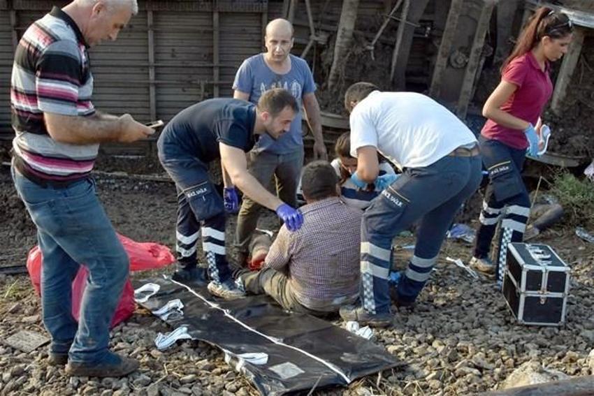 Tekirdağ'da tren faciası!