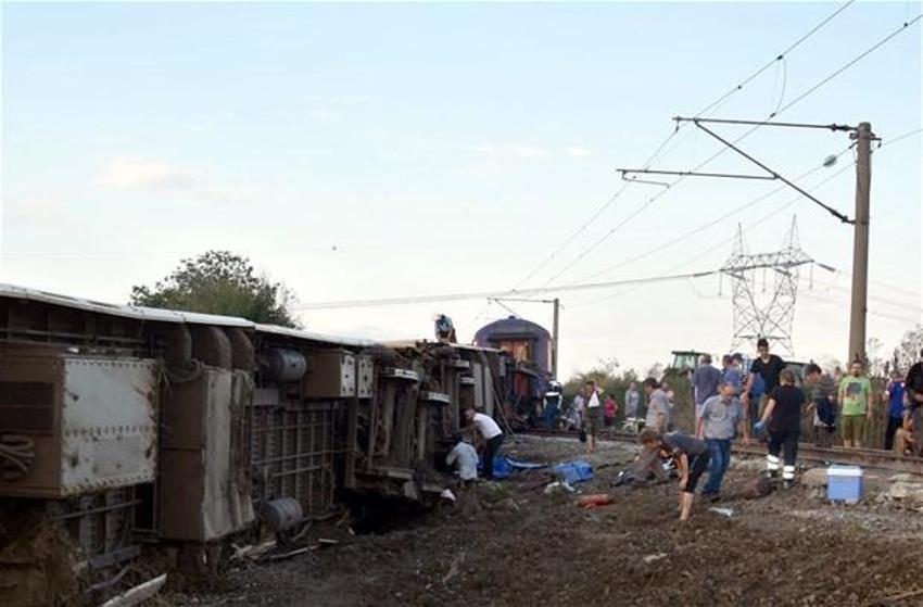 Tekirdağ'da tren faciası!