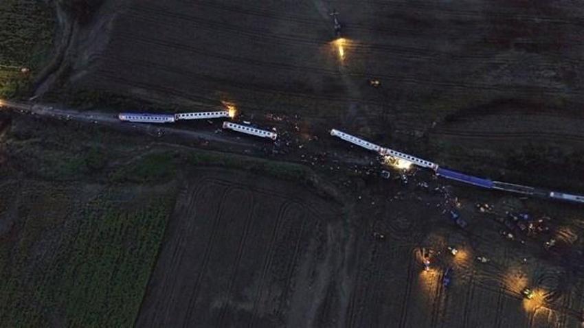 Tekirdağ'da tren faciası!